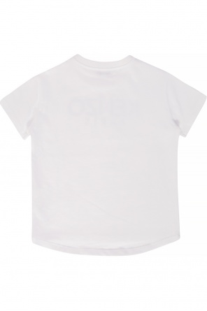 T-shirt with a logo print, zdjęcie 2 T-shirt with a logo print od Kenzo Kids